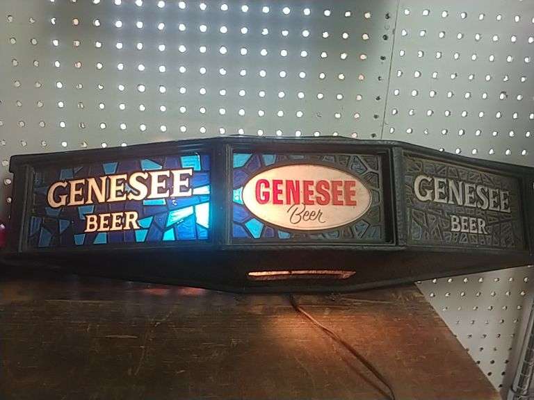 Genesee Beer Lit Sign